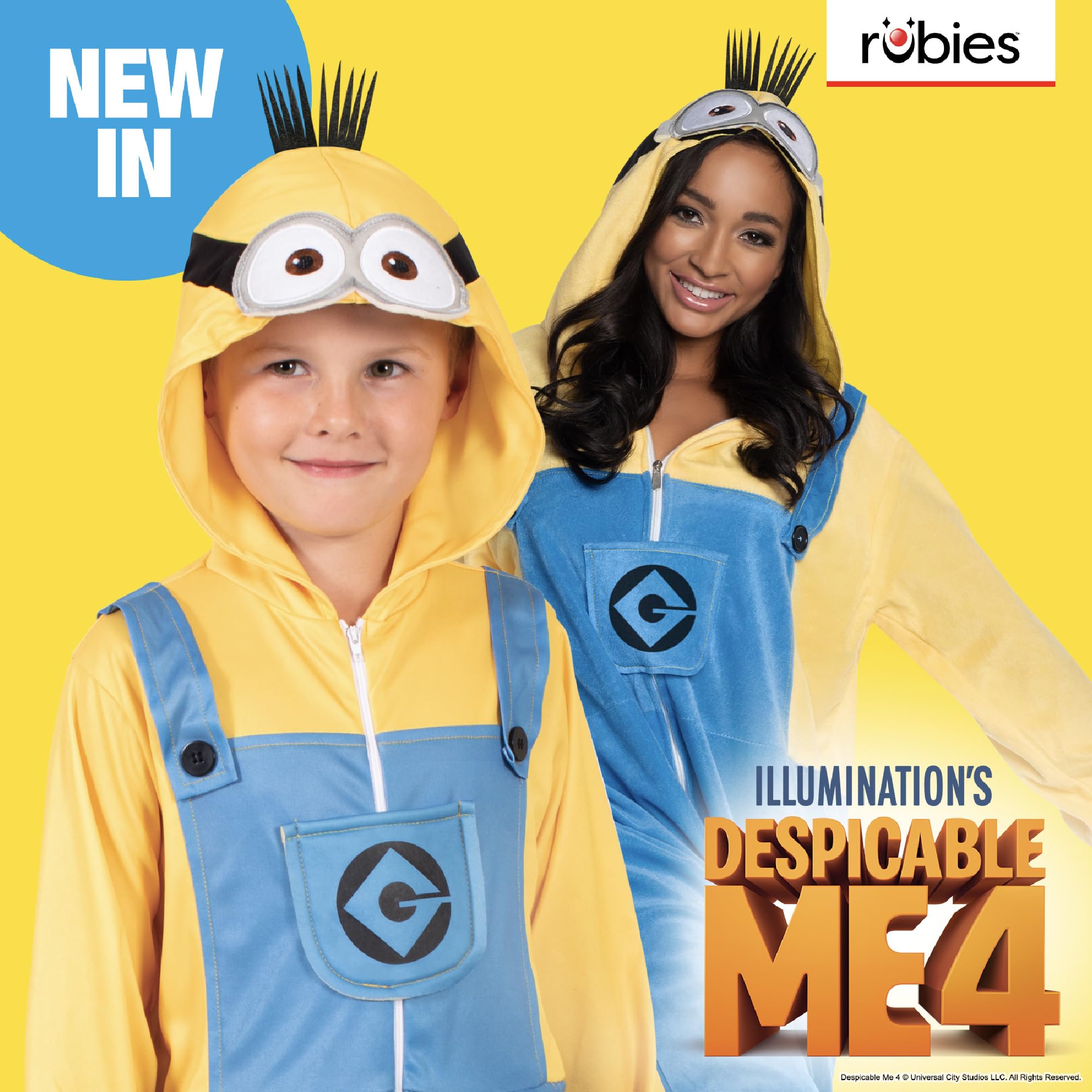 rubie-s-minion-tim-einteiler-kinder-7-8-jahre-gelb-overall image 4