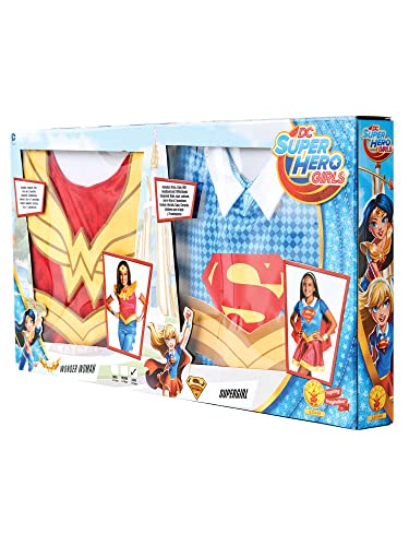 rubie-s-deluxe-supergirl-wonder-woman-kost-m-m-dchen-m image 2