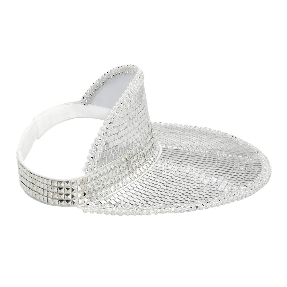 boland-00745-disco-sonnenblende-cap-silber-80er-90er image 4