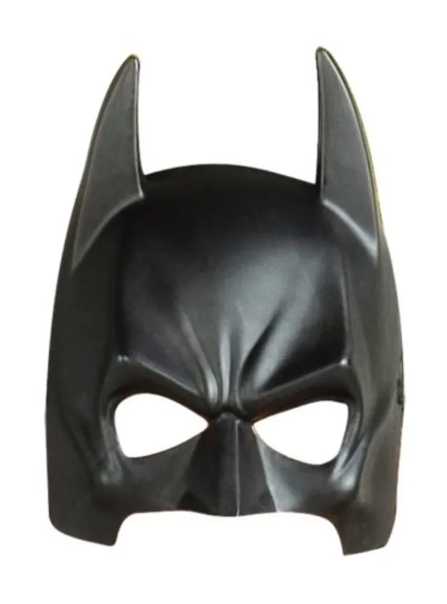 rubie-s-deluxe-batman-maske-kinder-halbmaske image 1