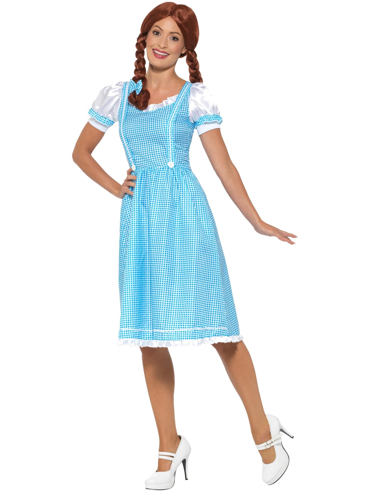smiffys-fever-kansas-country-girl-kost-m-damen-blau-s image 2