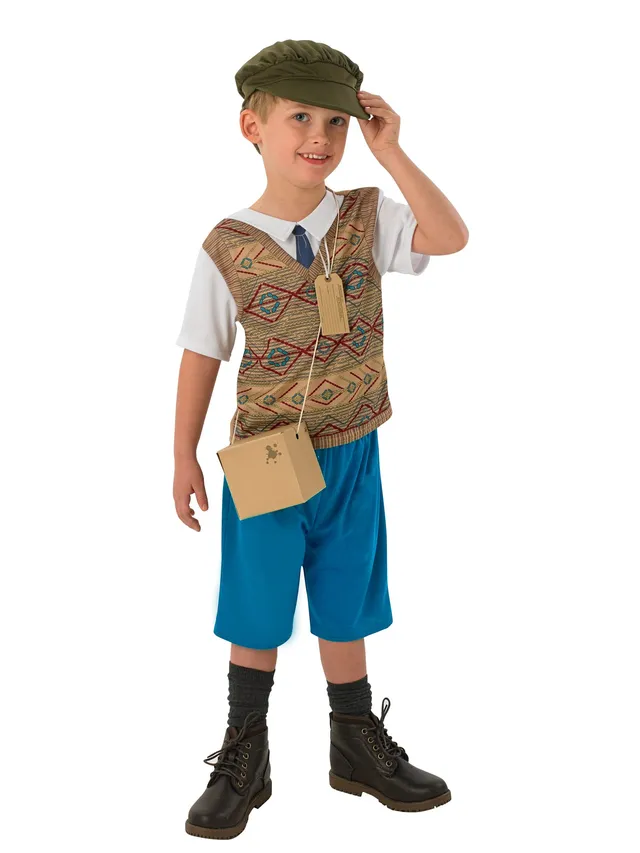 rubie-s-deluxe-evacuee-boy-kinderkost-m-gr-e-m image 1