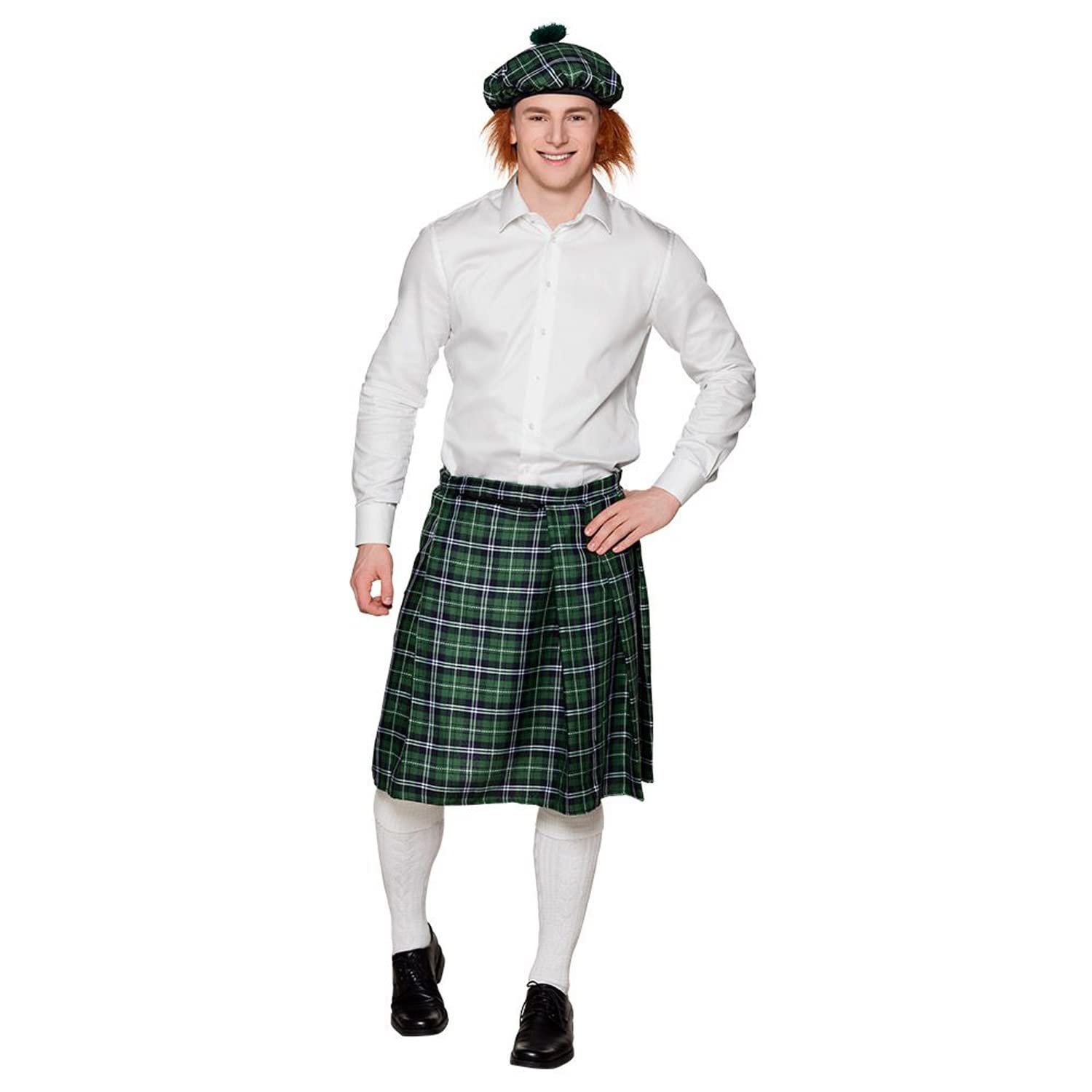 boland-schotten-set-herren-kost-m-kilt-barrett-gr-n-kariert image 1