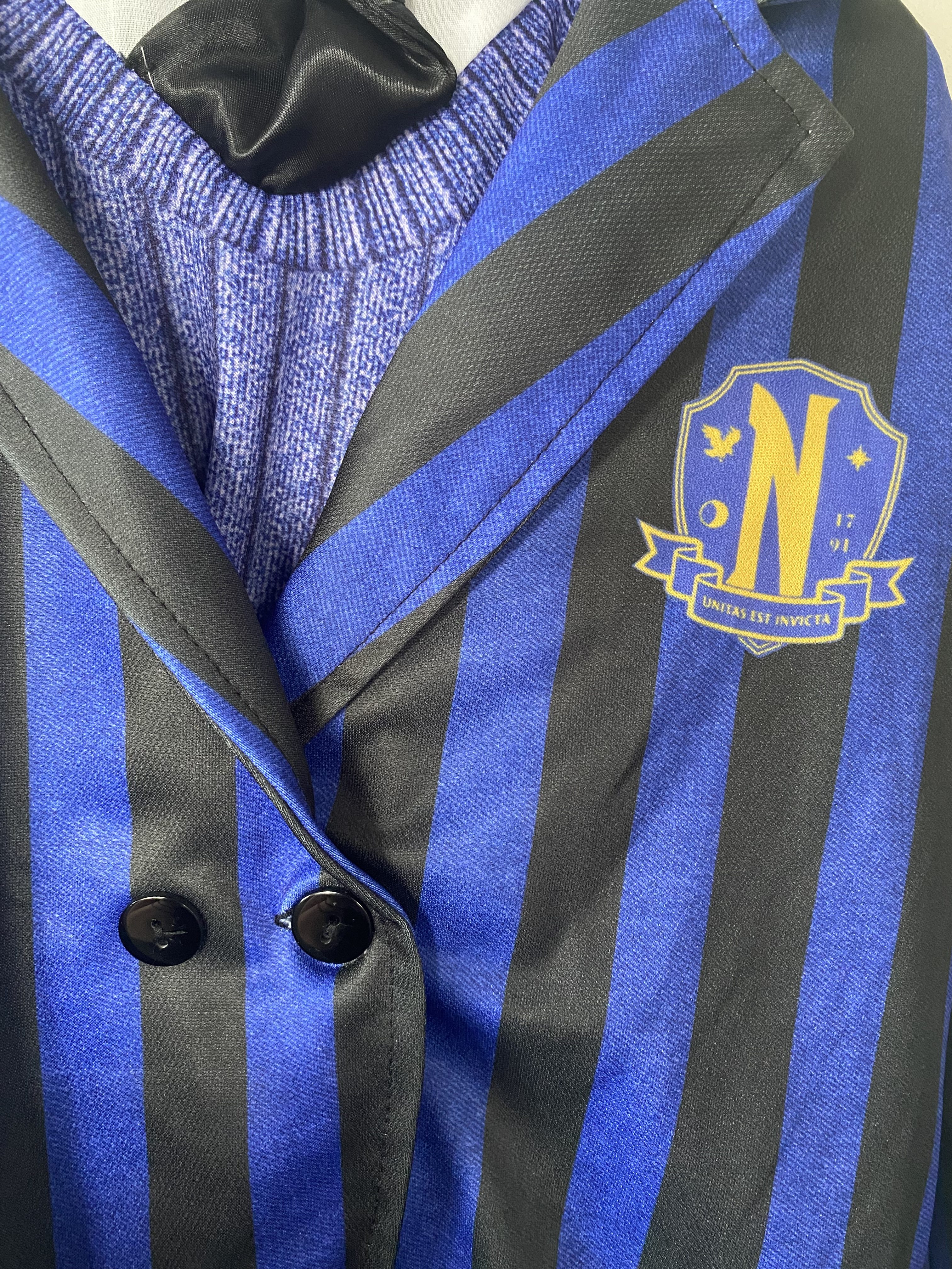 rubies-enid-uniform-kost-m-nevermore-academy-damen image 3