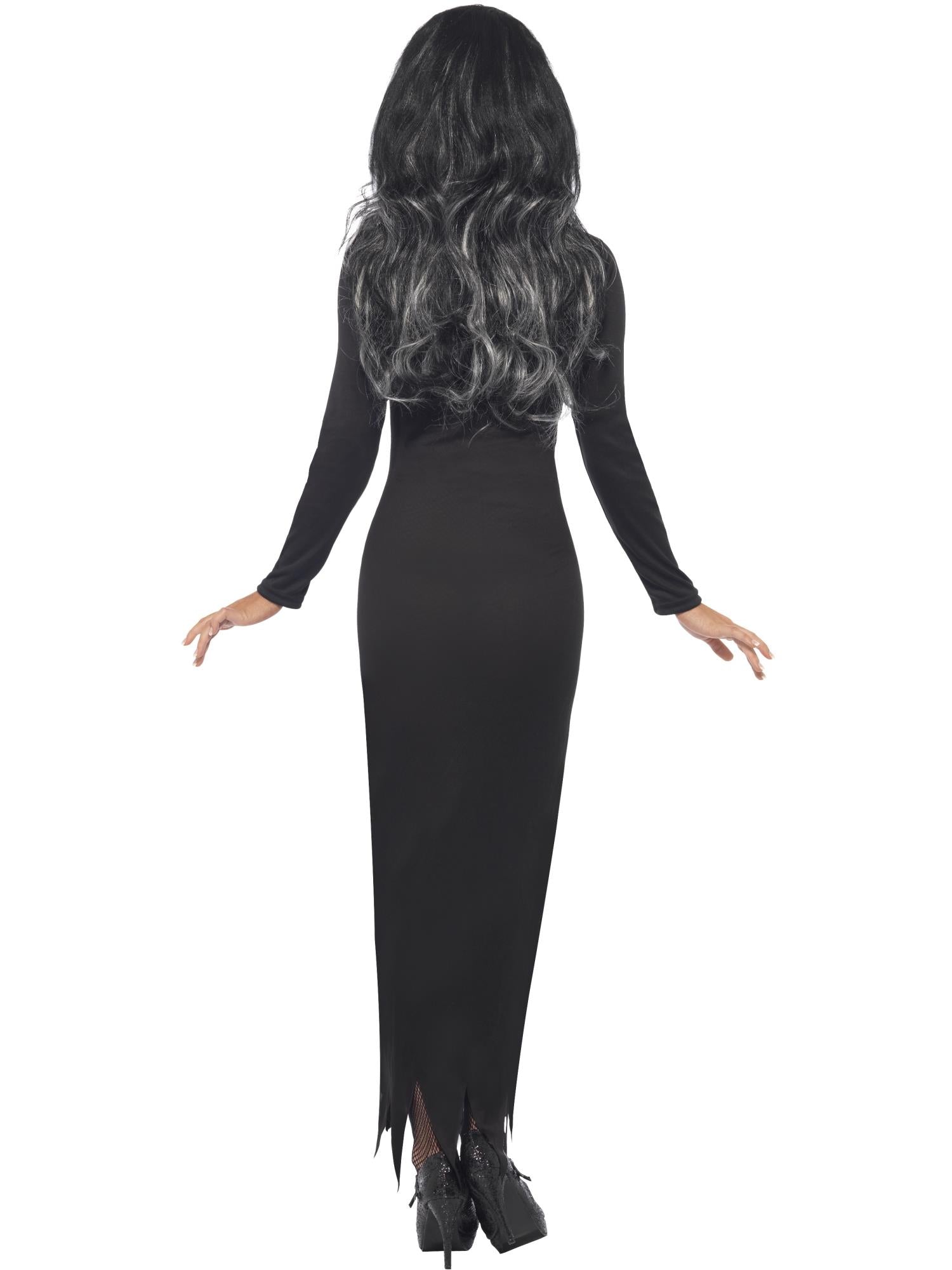 smiffys-fever-skeleton-kost-m-damen-schwarz image 2