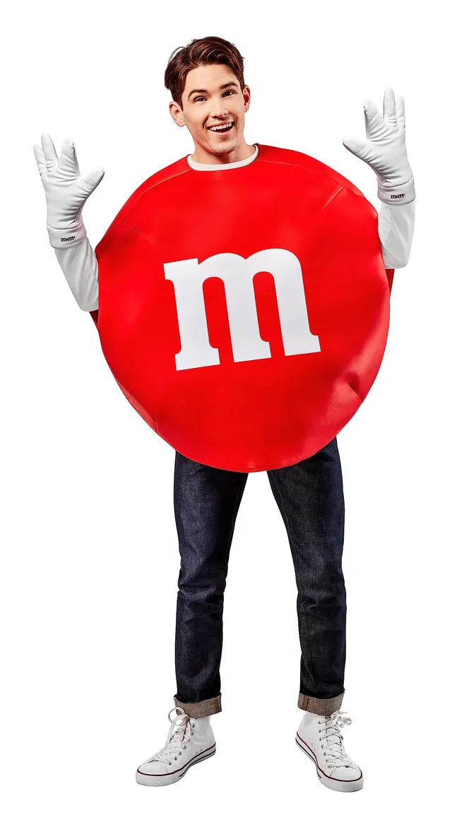 rubie-s-deluxe-m-m-wappenrock-kost-m-rot-erwachsene-einheitsgr image 1