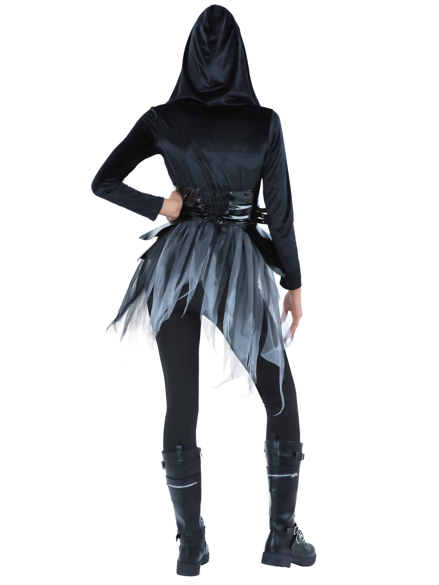 smiffys-fever-dark-warrior-damenkost-m-schwarz-gr-m image 2