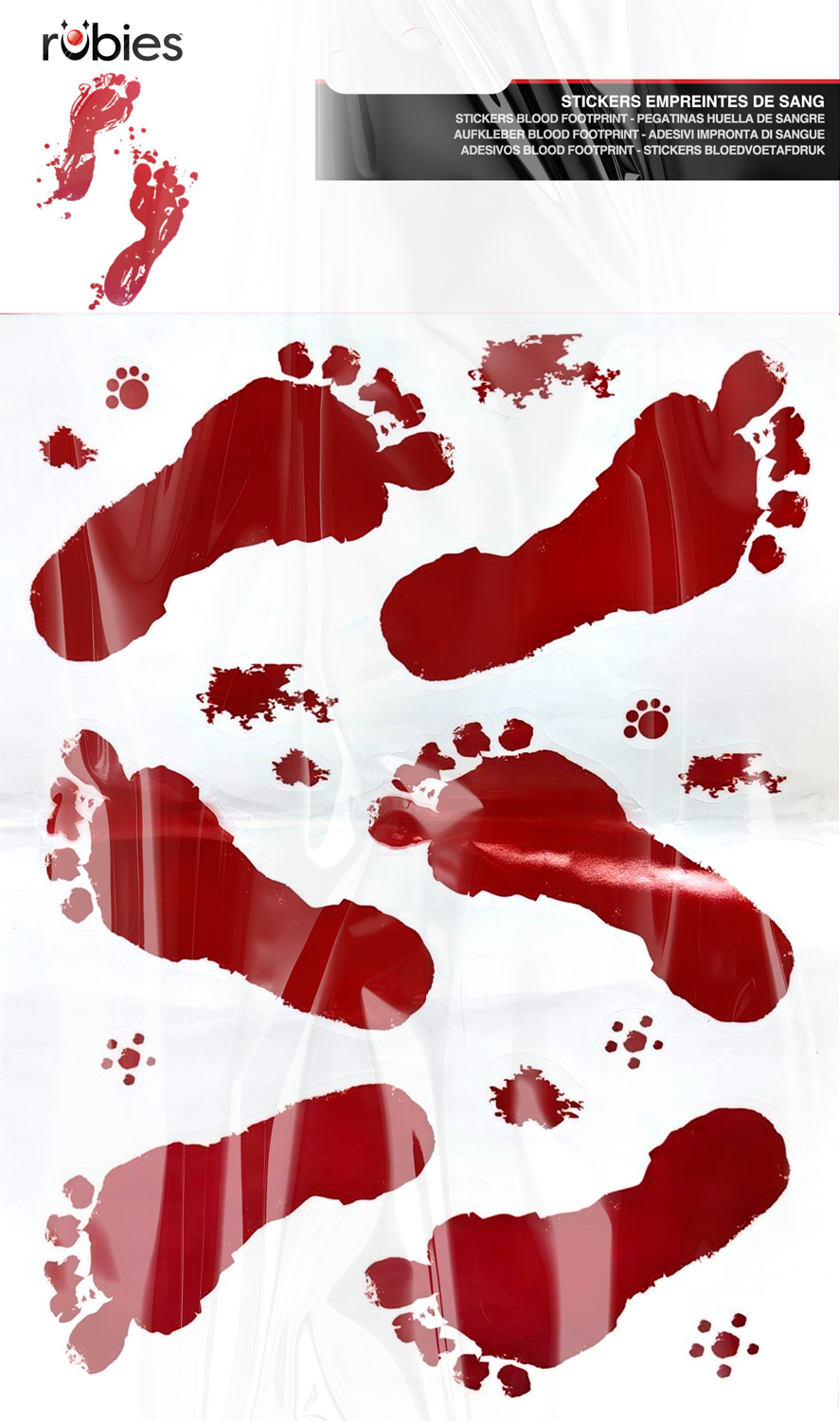 rubies-d-coration-kein-blut-sticker-halloween-deko-set image 2