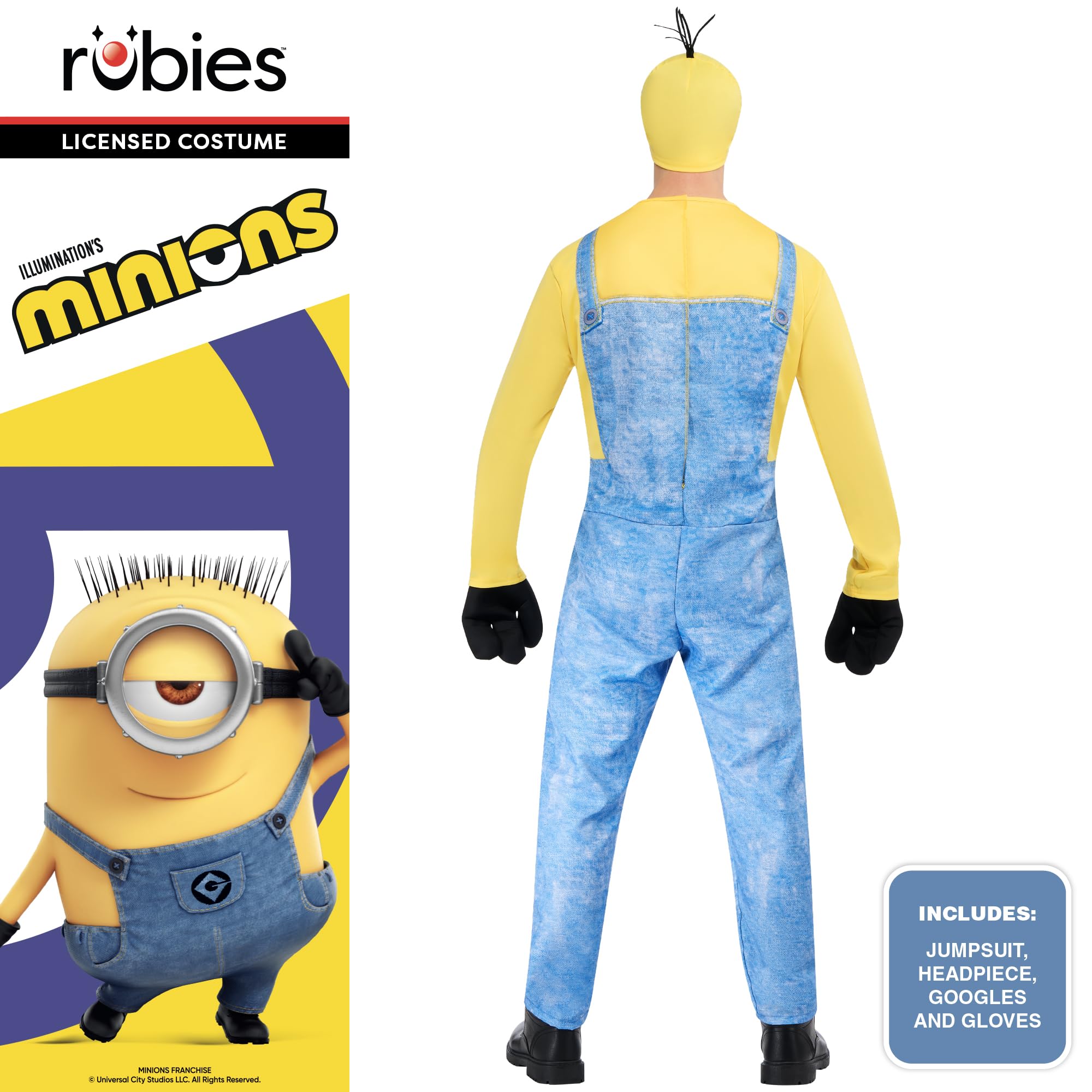rubie-s-deluxe-minion-kevin-kost-m-erwachsene-basic image 2