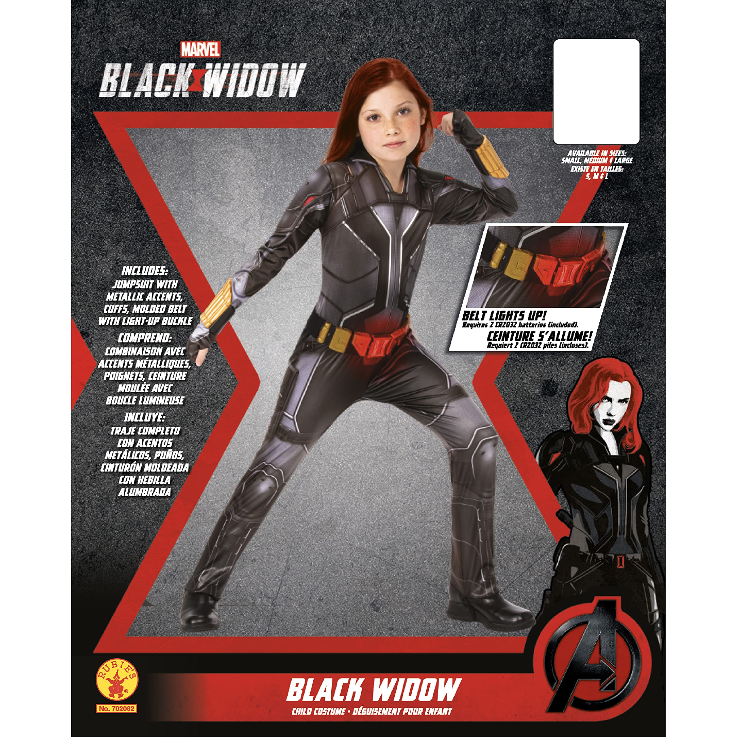 rubie-s-deluxe-black-widow-kost-m-kinder-l-11-14-jahre image 4