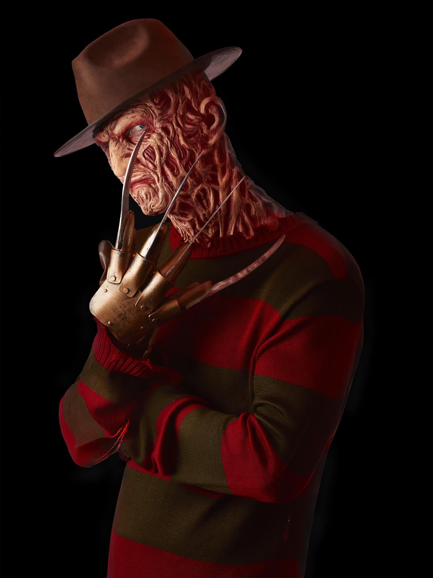 smiffys-fever-freddy-krueger-pullover-kost-m-rot-gr-n-gestreift image 5