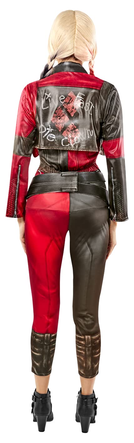 rubie-s-deluxe-harley-quinn-overall-damen-xs-mehrfarbig image 3