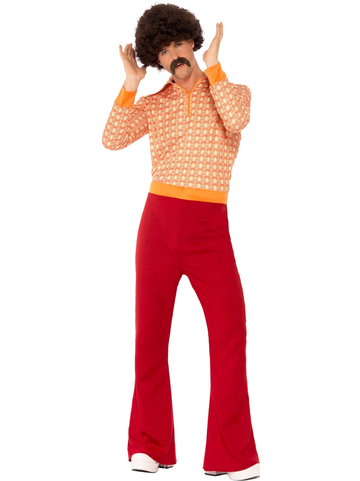 smiffys-fever-70s-guy-kost-m-rot-herren-m-xl image 4
