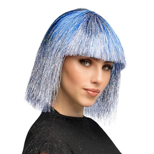 boland-wigs-lametta-per-cke-crazy-blau-bob-glitzer image 6