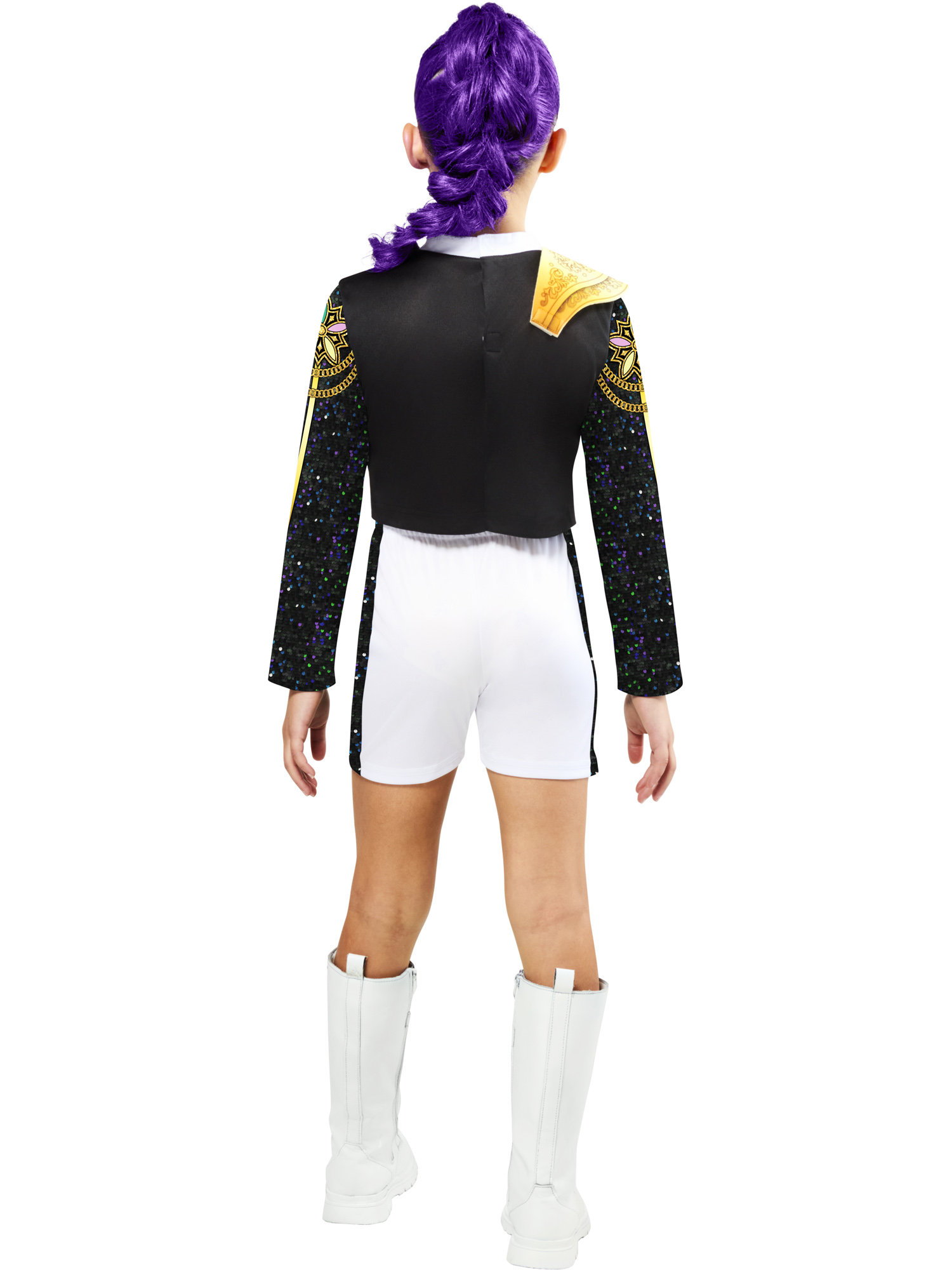 rubies-rumi-gold-kost-m-kpop-demon-hunters-jacke-shorts image 2