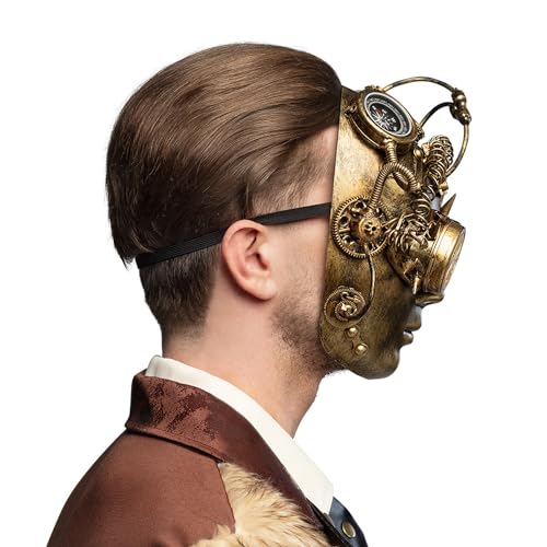 boland-54499-steampunk-maske-erwachsene-gesichtsmaske-kost-m image 8