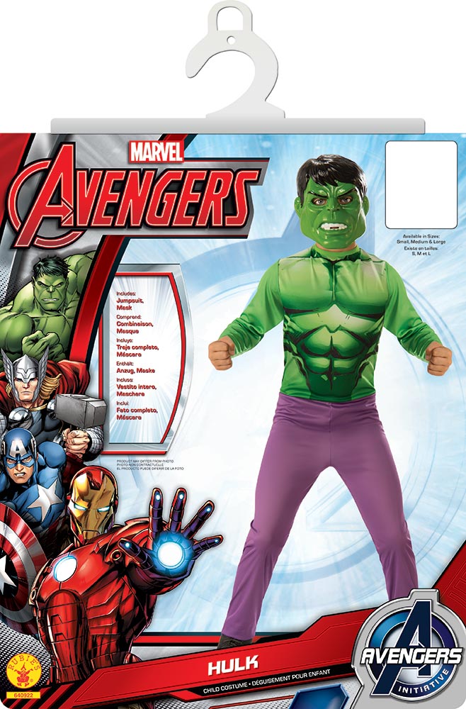 rubies-d-guisements-hulk-kost-m-overall-maske-gr-n image 2