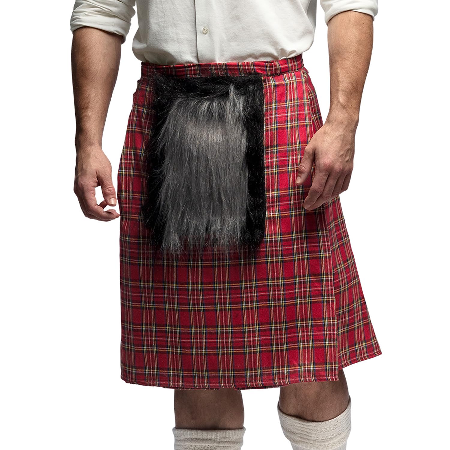 boland-schottenrock-kilt-gr-n-einheitsgr-e-erwachsene image 3