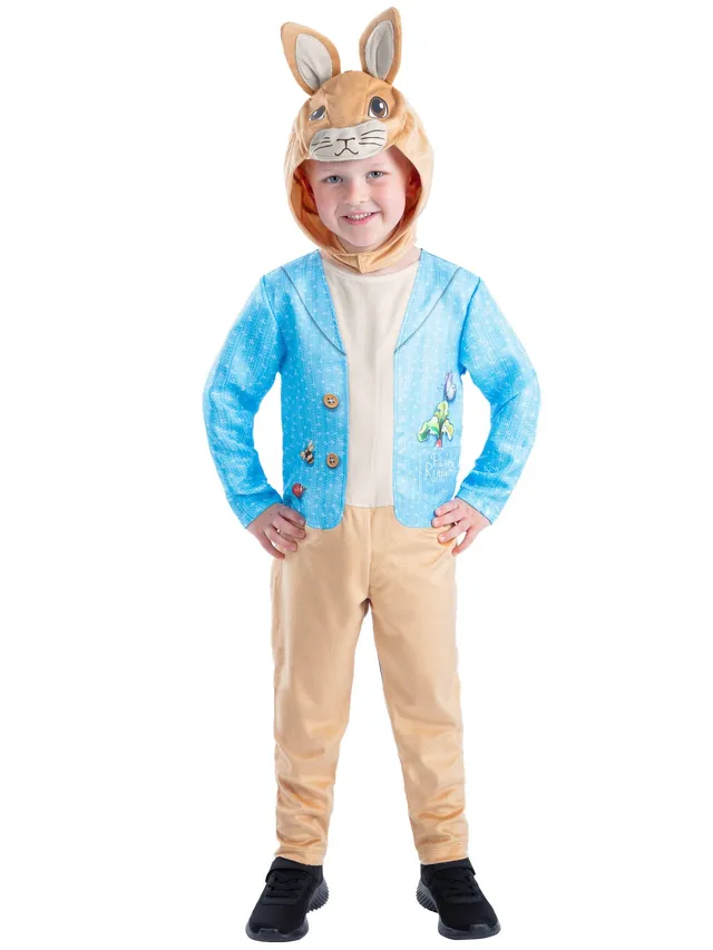 smiffys-fever-peter-rabbit-kost-m-kinder-overall-3-4-jahre image 1