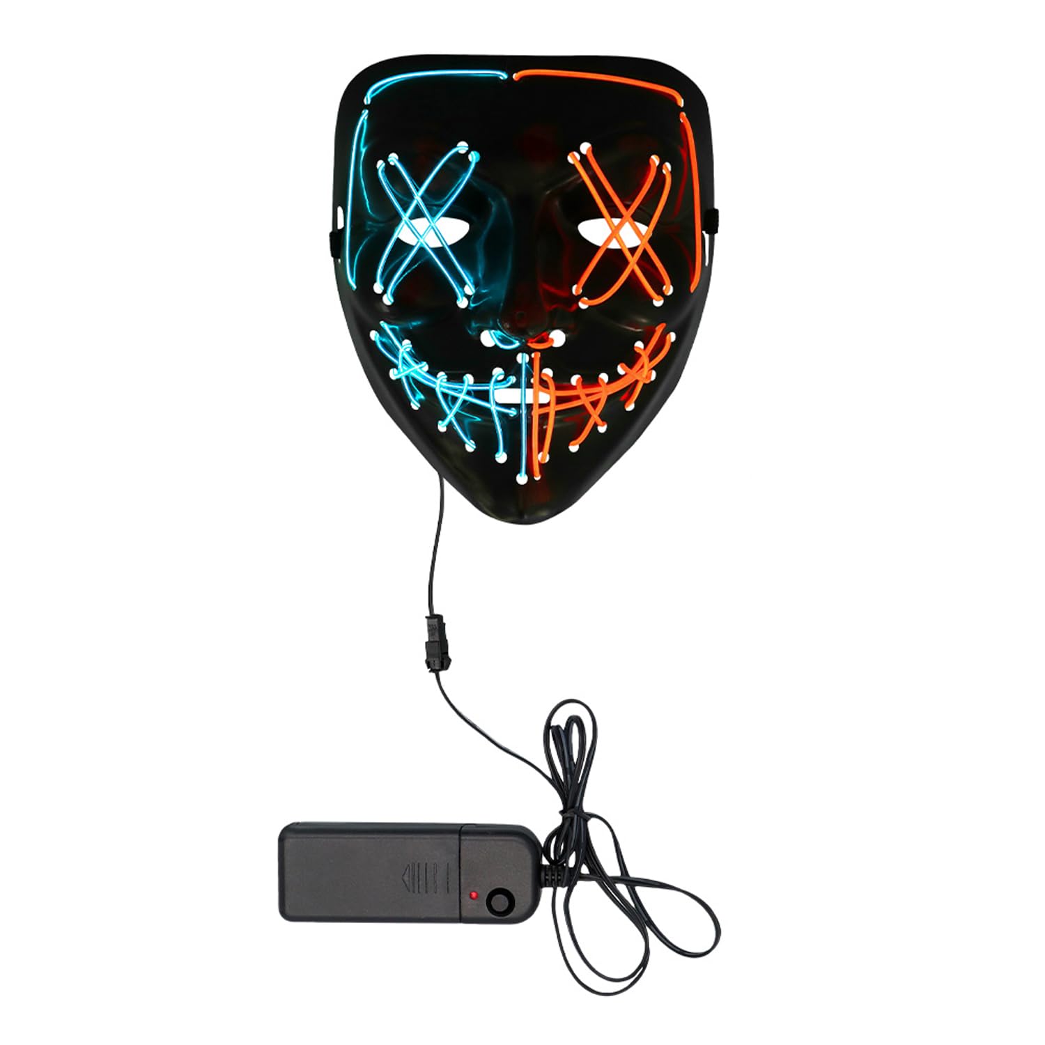 boland-killer-smile-led-horror-maske-gesichtsmaske-mit-licht image 2