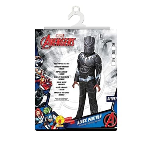 rubie-s-deluxe-black-panther-kinderkost-m-9-10-jahre-140-cm image 6