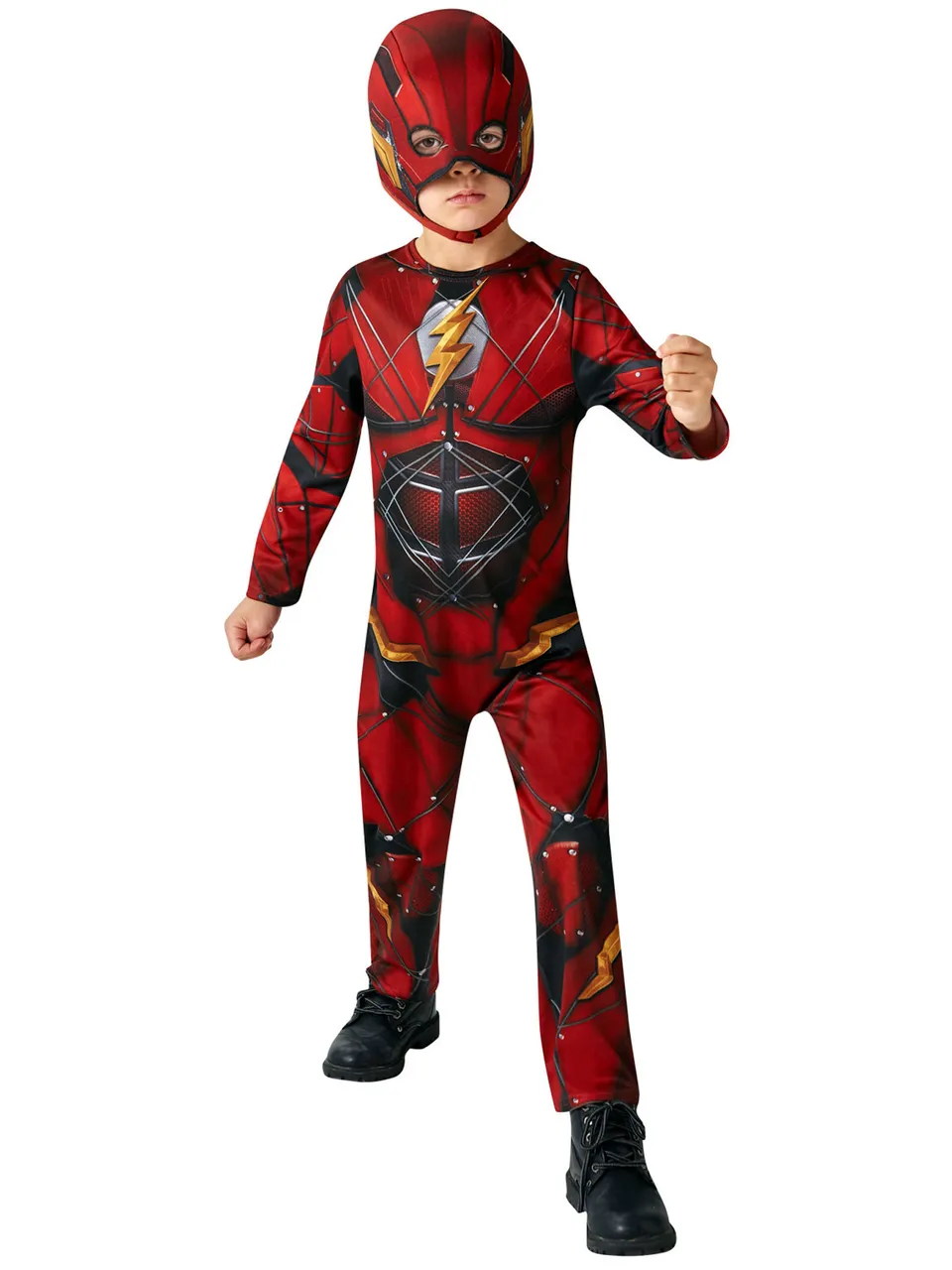 rubies-flash-justice-league-kost-m-rot-mit-maske image 1