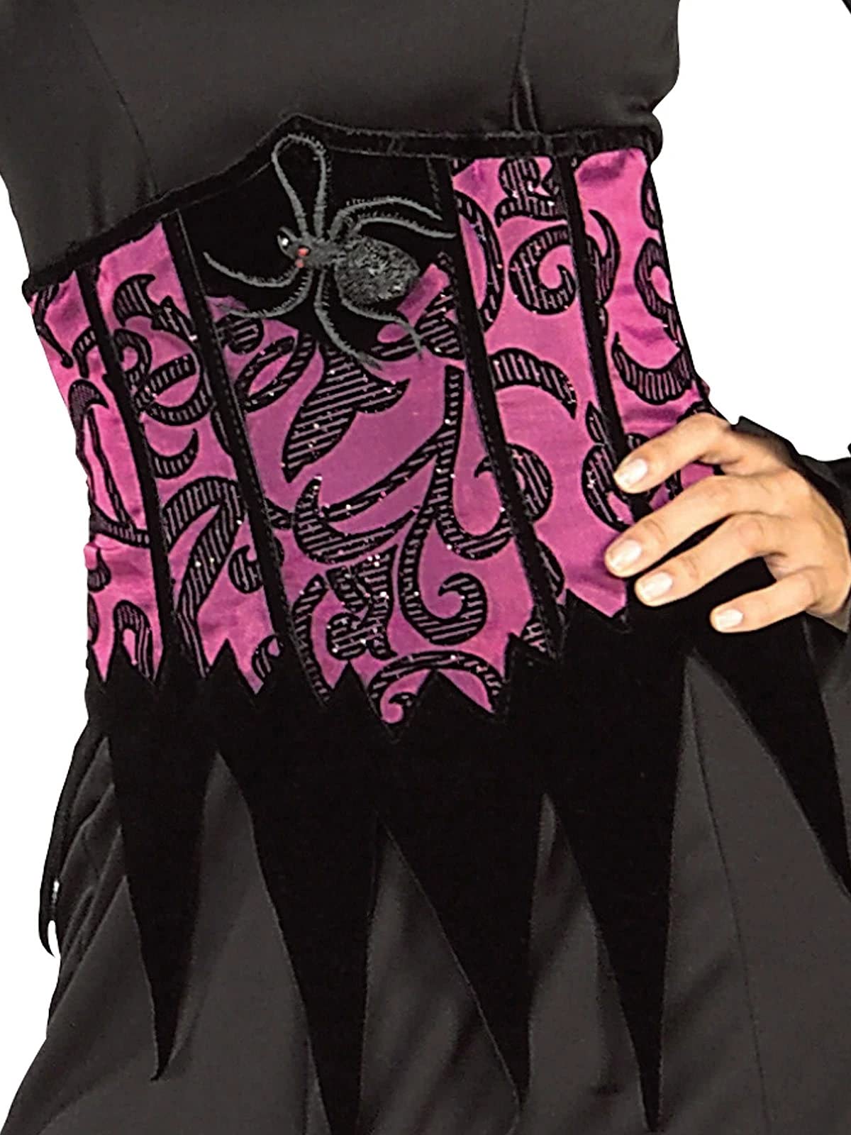 rubie-s-deluxe-elegant-witch-kost-m-std-hexenkleid-schwarz-lang image 3