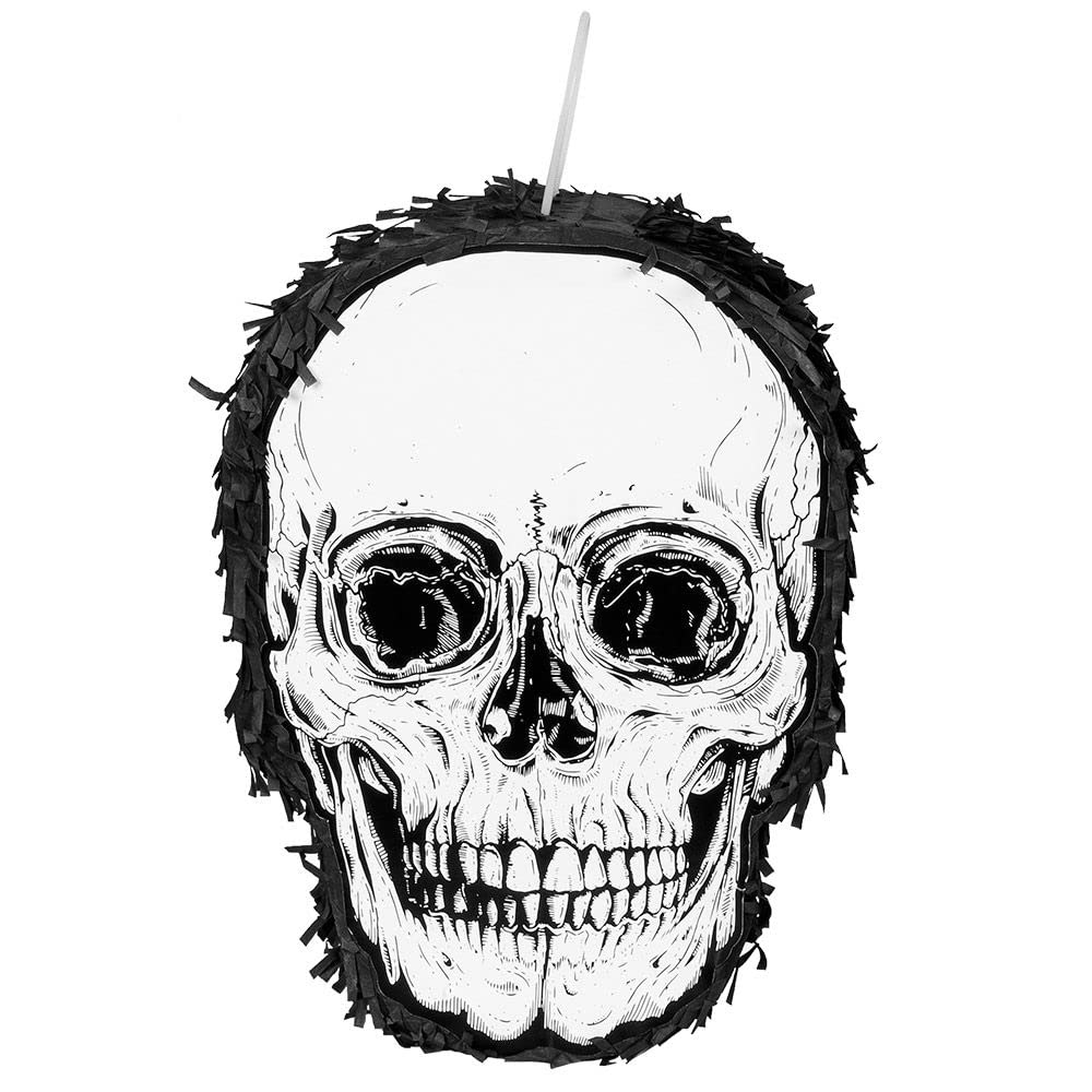 boland-decorations-pi-ata-totenkopf-party-pi-ata-35cm-befuellbar image 2