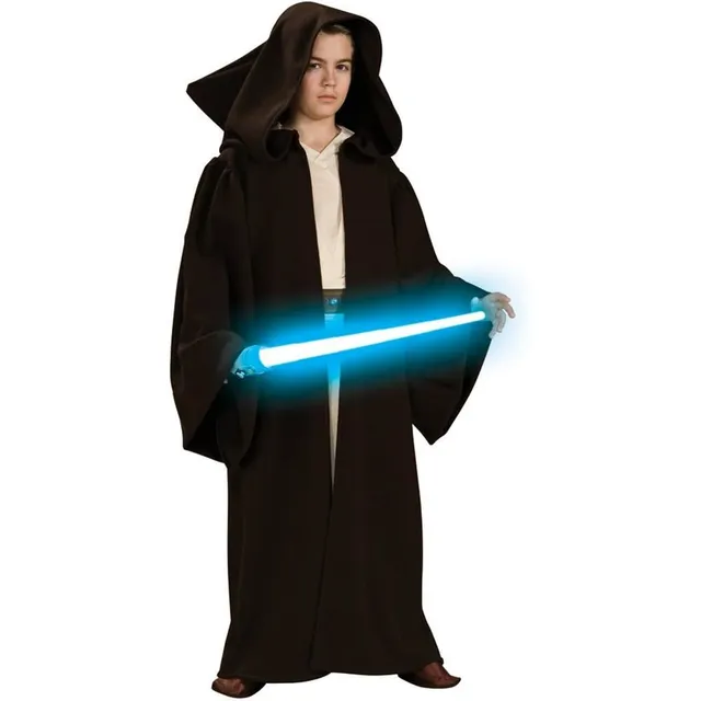 rubie-s-deluxe-jedi-kost-m-kinder-braun-tunika-5-7-jahre image 1