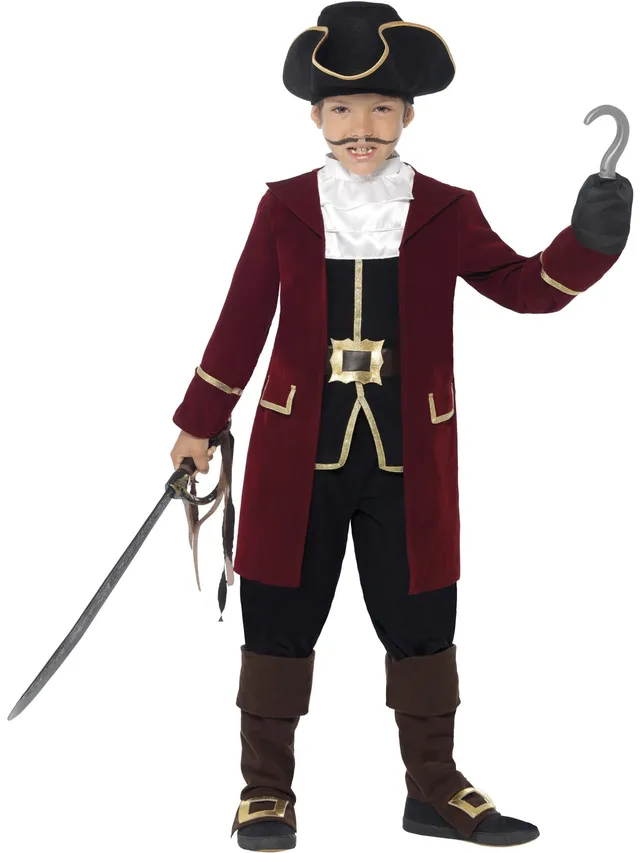 smiffys-fever-piratenkapit-n-kost-m-jungen-m-7-9-j image 1