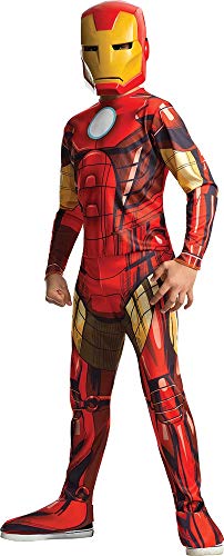 rubie-s-deluxe-avengers-iron-man-kost-m-7-8-jahre-overall-maske image 6