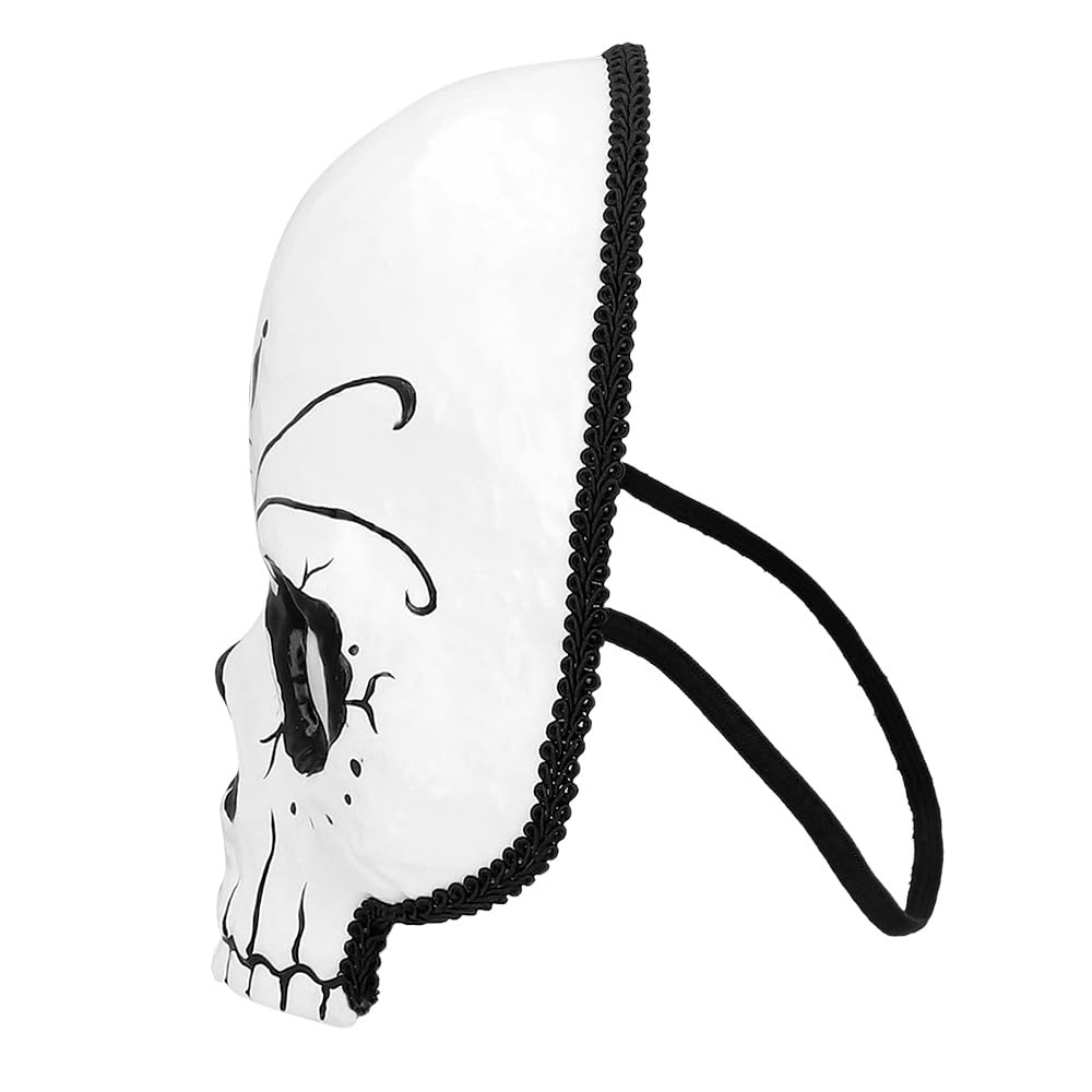 boland-maske-totenkopf-halbmaske-skelett-fasching image 3