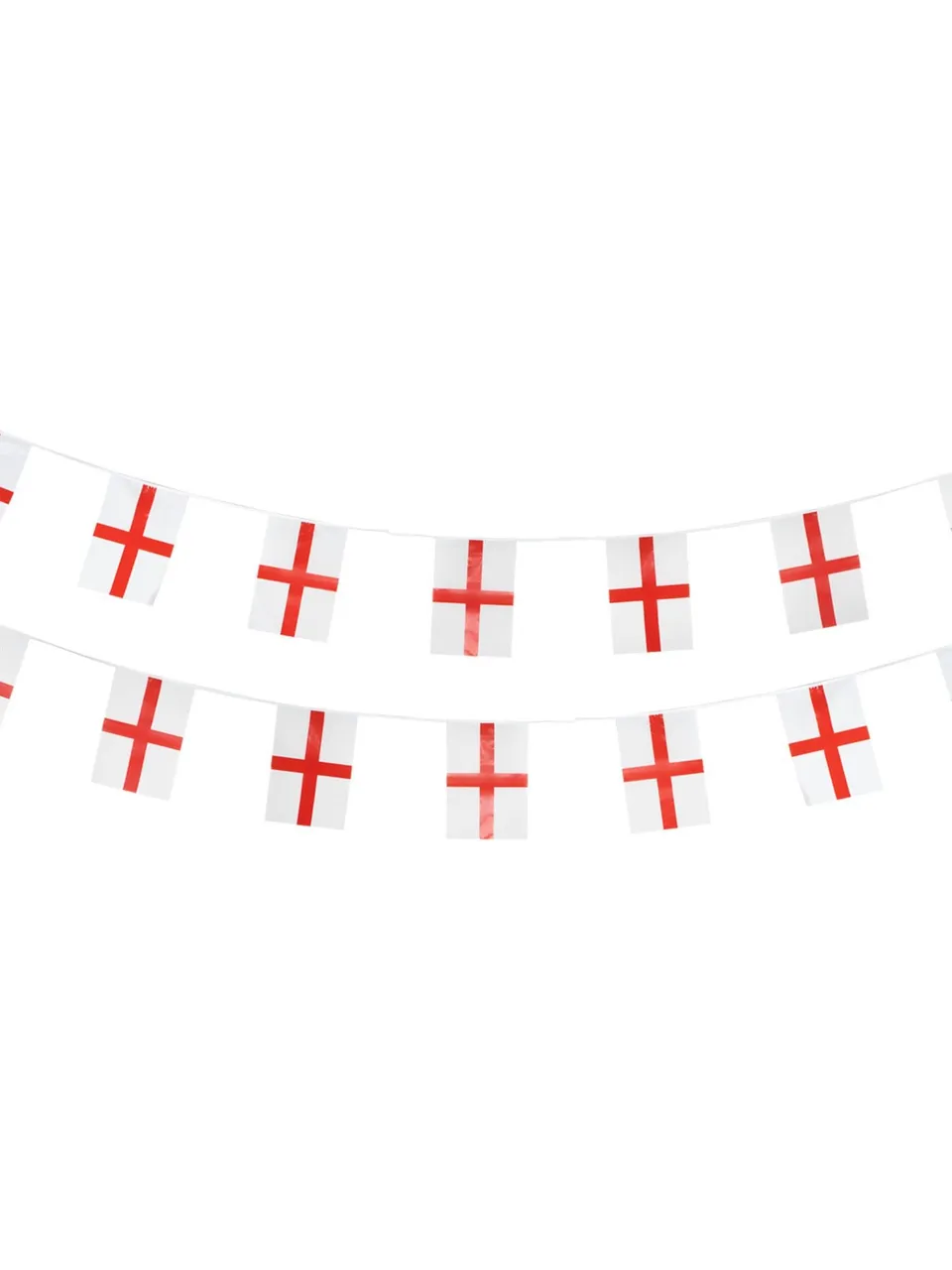 smiffys-fever-england-girlande-10m-rot-wei-plastik image 1