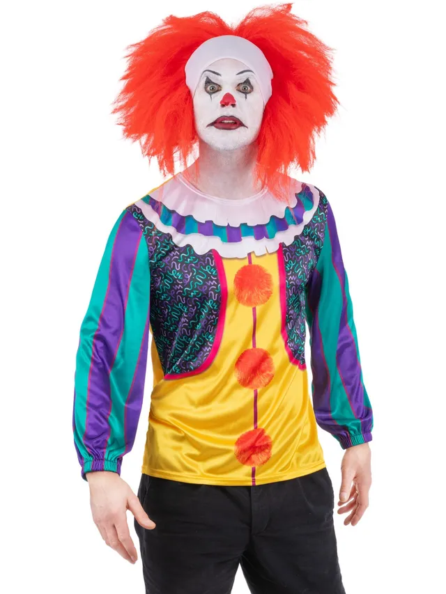 smiffys-fever-it-pennywise-oberteil-herren-bunt-gr-l image 1