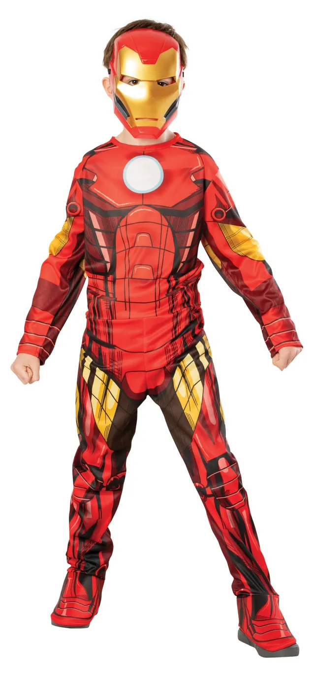 rubies-d-guisements-iron-man-classic-kost-m-rot-gold image 1