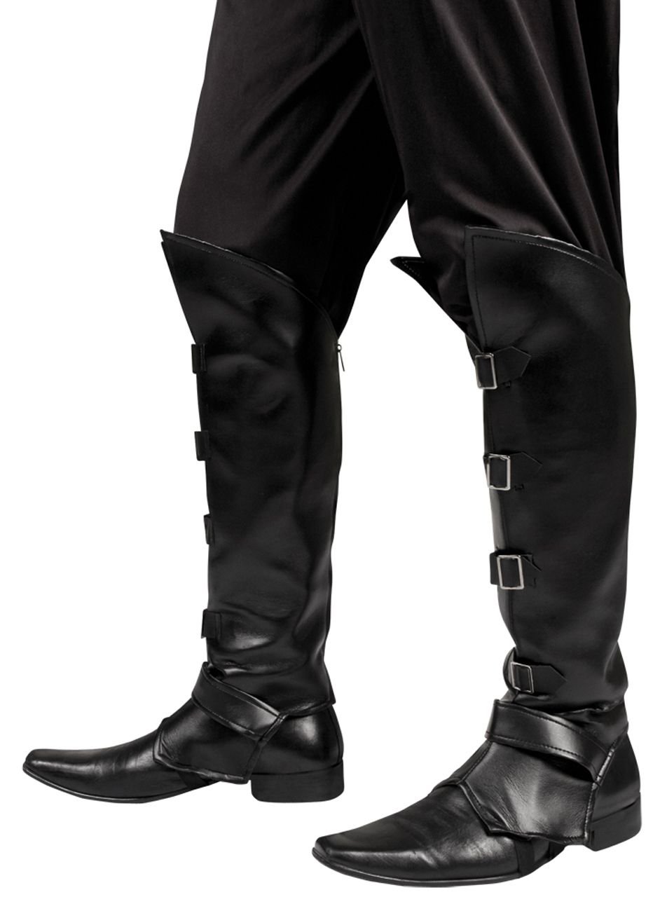 boland-81994-striker-stiefelstulpen-schwarz-lederlook-pirat image 1