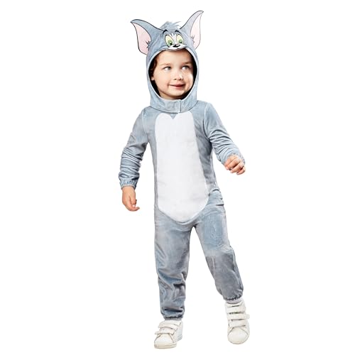 rubie-s-deluxe-tom-jerry-tom-cat-kost-m-kleinkind-4-jahre-grau image 8