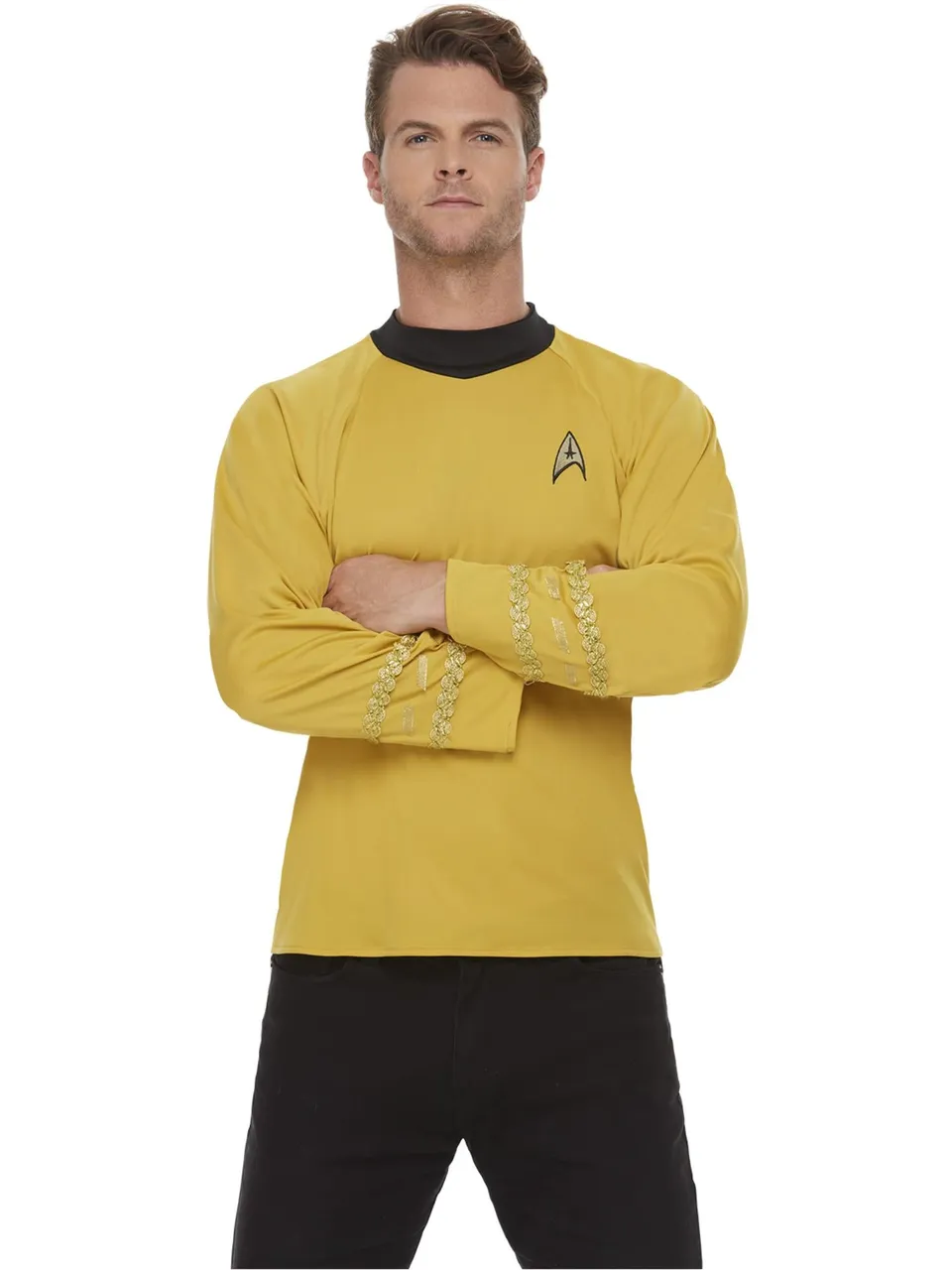 smiffys-fever-star-trek-uniform-command-herren-gold image 1