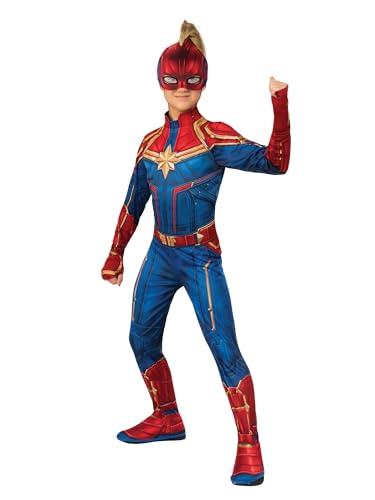 rubie-s-deluxe-captain-marvel-kinderkost-m-s-hero-suit image 8