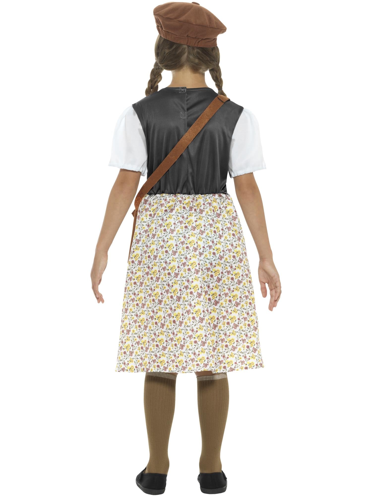 smiffys-fever-evacuee-schulm-dchen-kost-m-m-dchen-grau image 2
