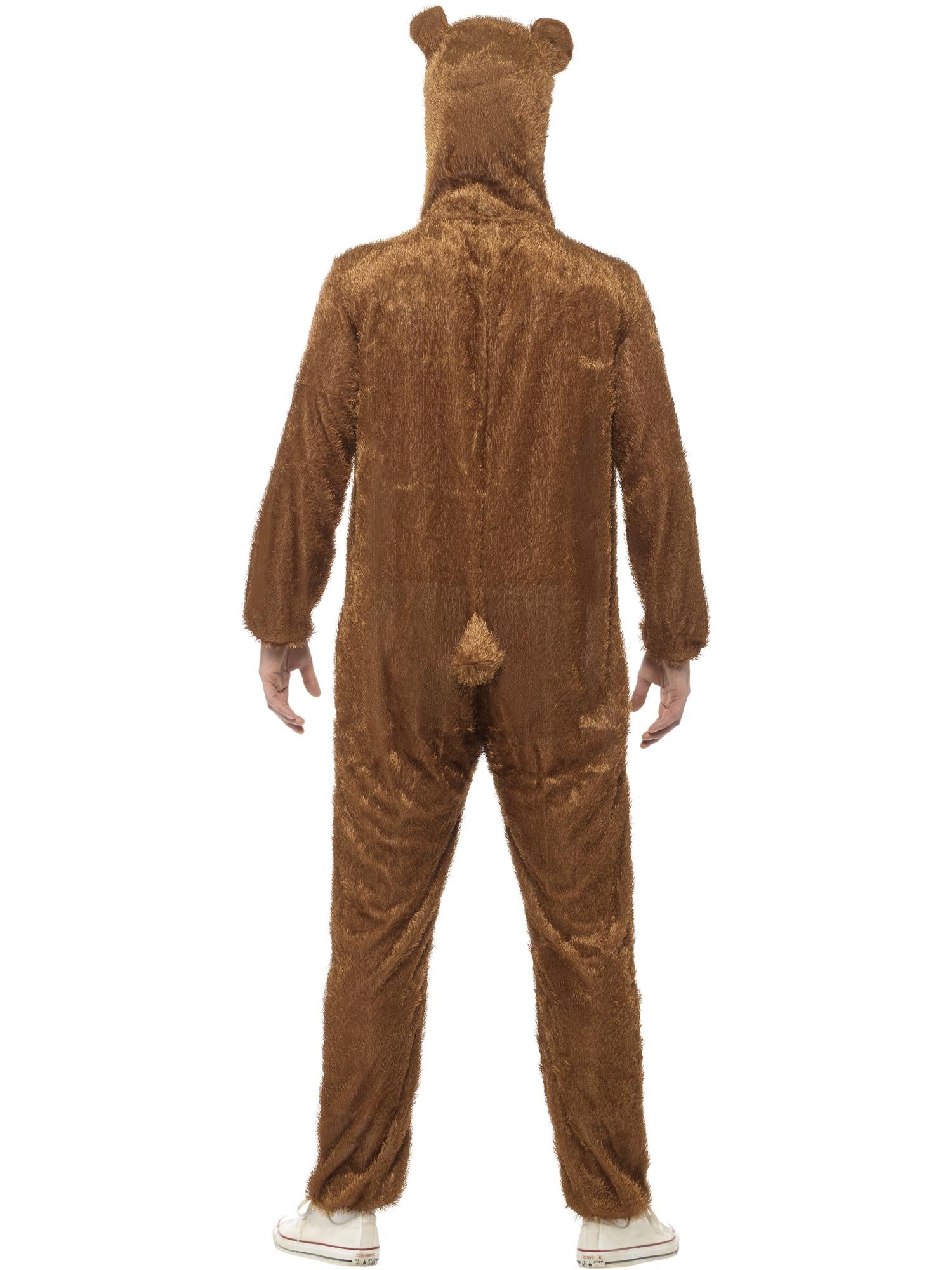 smiffys-fever-b-r-kost-m-braun-overall-m-l-mit-kapuze image 2
