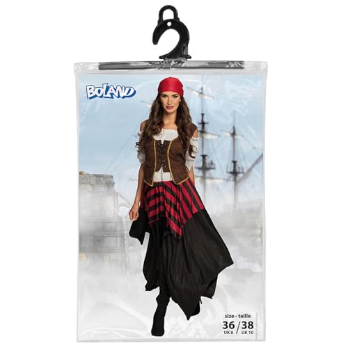 boland-piratin-tornado-damenkostuem-36-38-kleid-korsett image 8