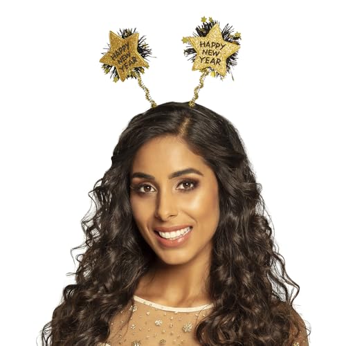 boland-haarreif-happy-new-year-silvester-schwarz-gold image 7