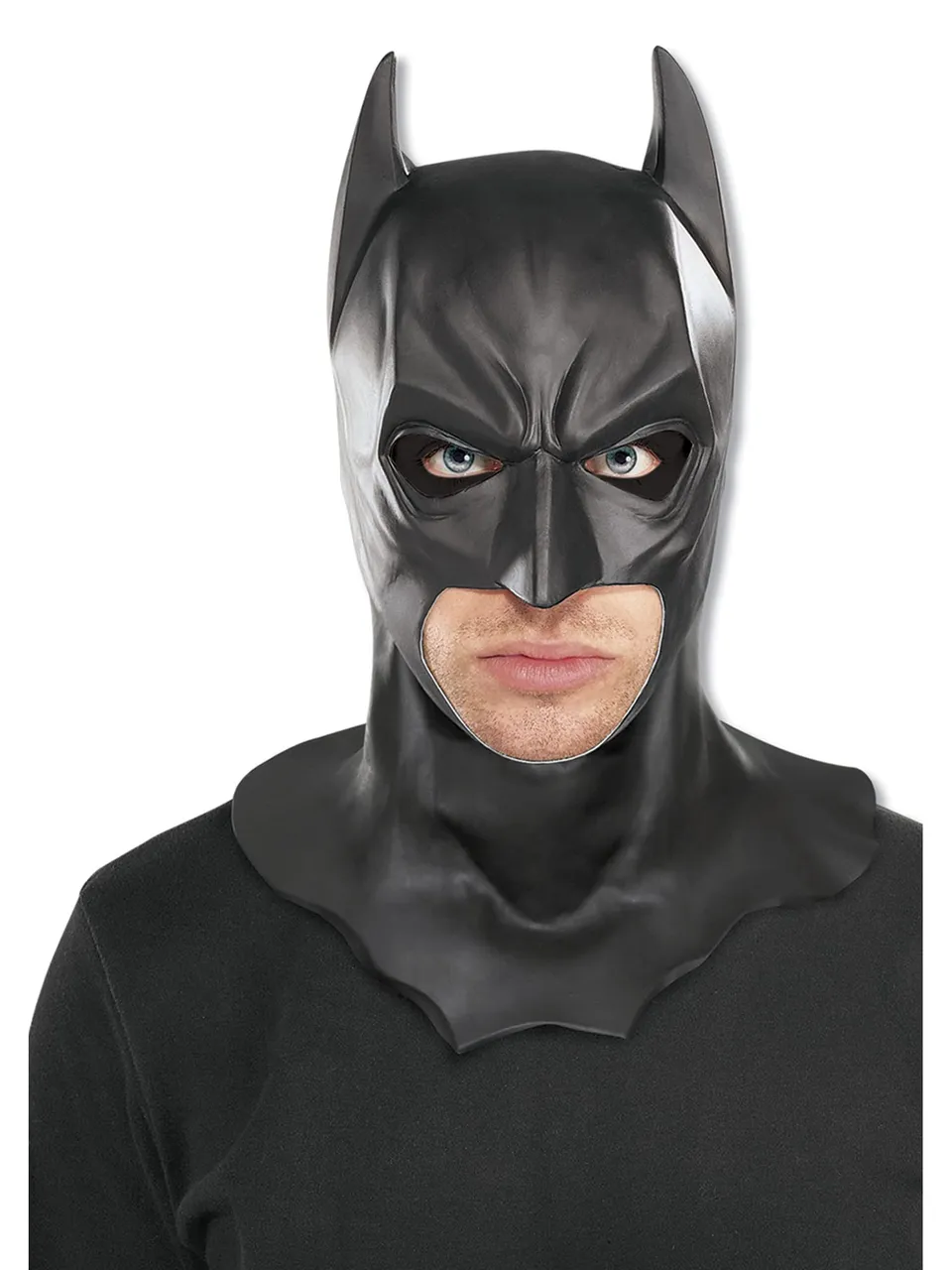 rubie-s-deluxe-batman-latexmaske-dark-knight image 1