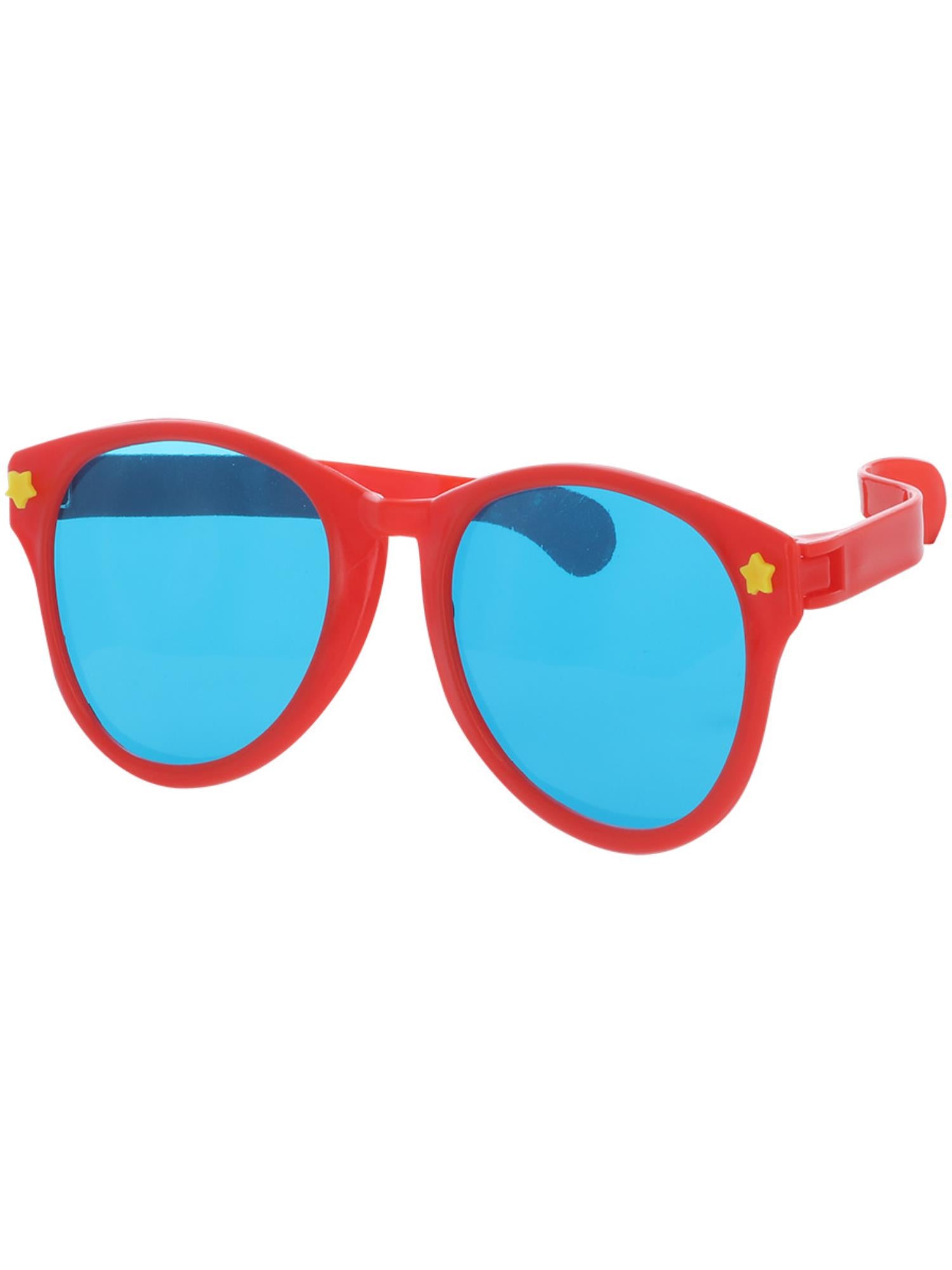 smiffys-fever-riesensonnenbrille-bunt-xxl-clown-brille image 3