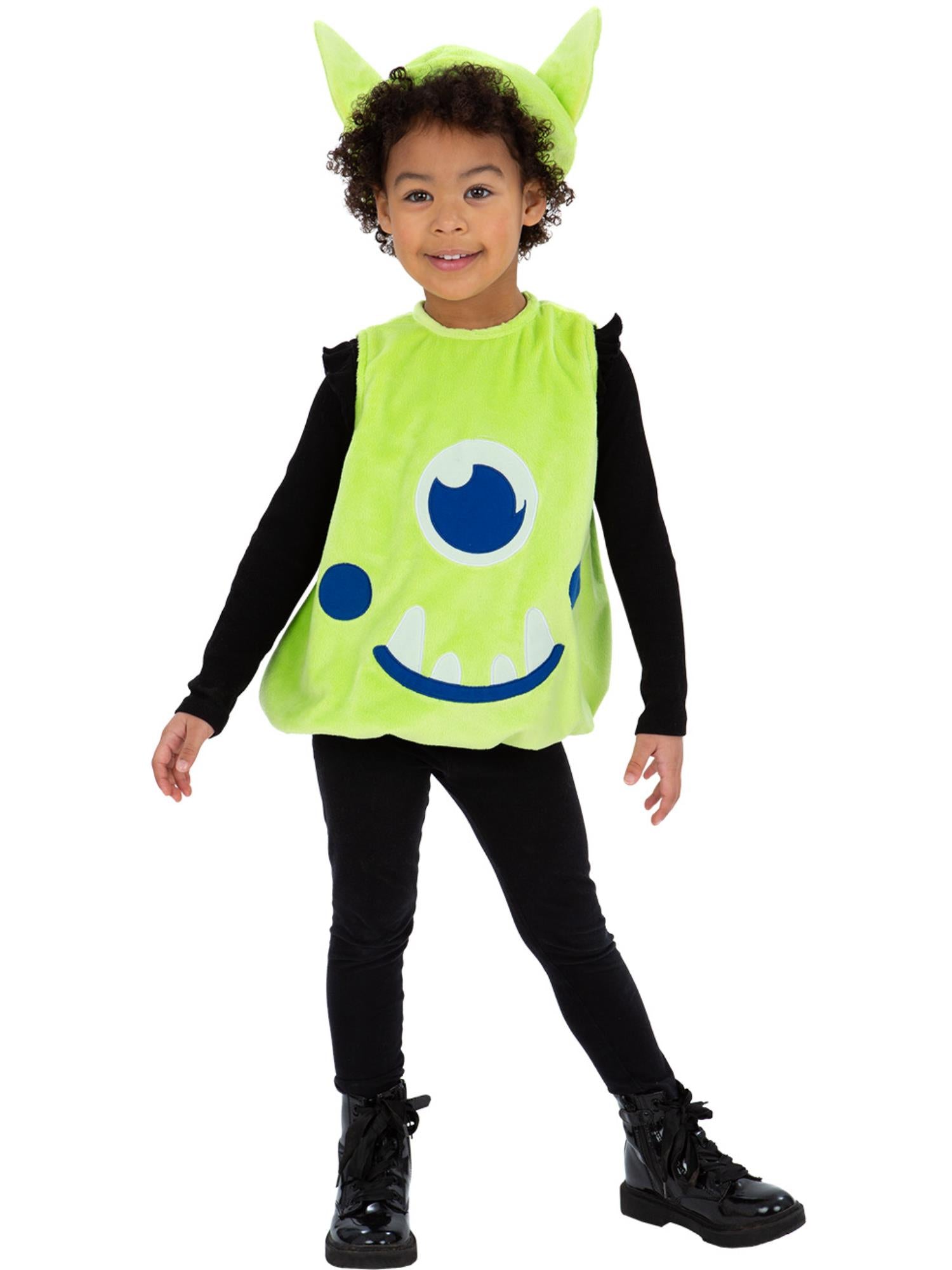 smiffys-fever-alien-tabard-kost-m-kleinkind-1-2-jahre-gr-n image 1