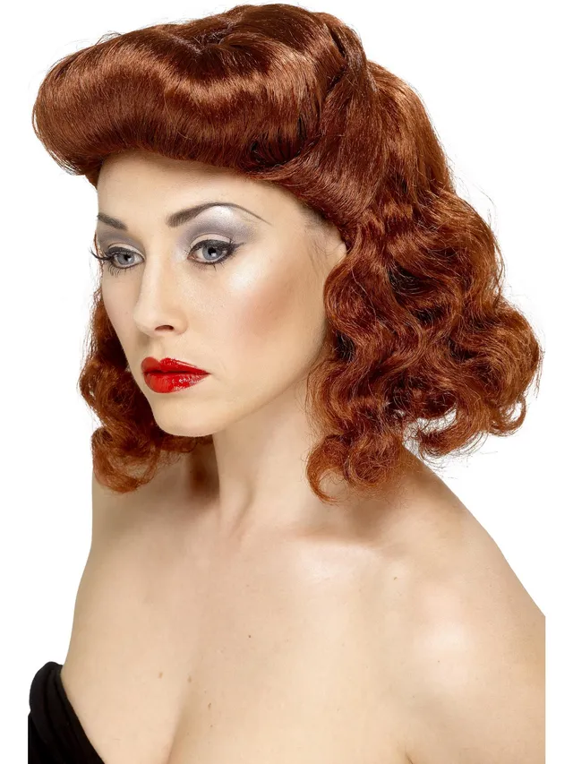 smiffys-fever-pin-up-per-cke-damen-auburn image 1