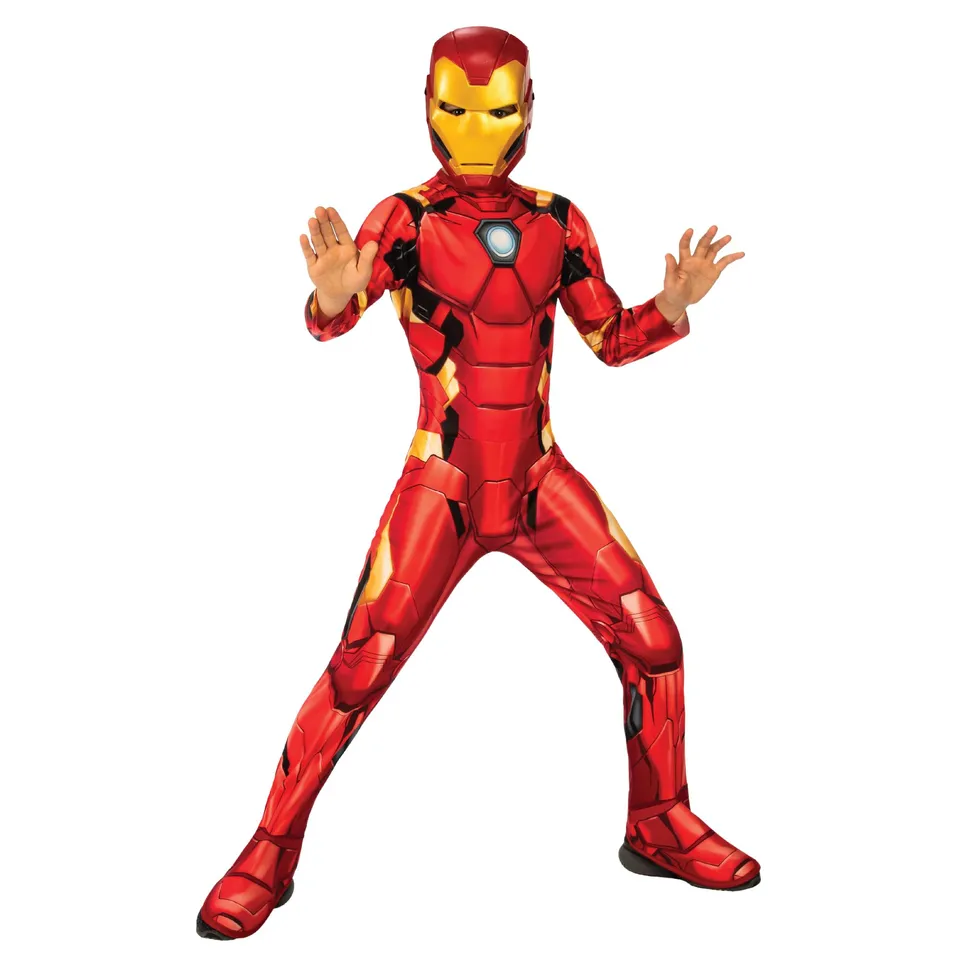 rubie-s-deluxe-iron-man-kinderkost-m-7-8-jahre-rot-gold image 1