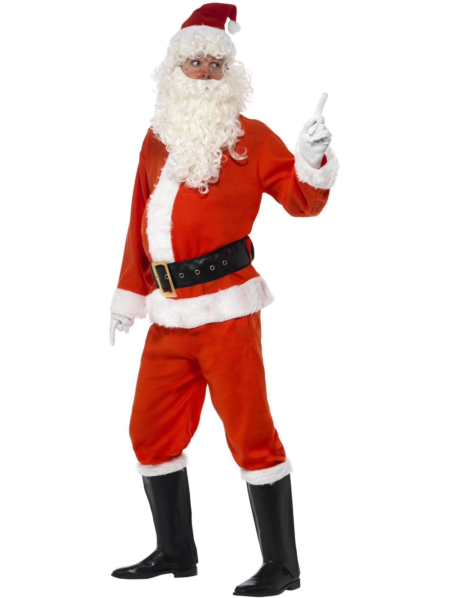smiffys-fever-deluxe-santa-kost-m-rot-6-teilig-herren image 3