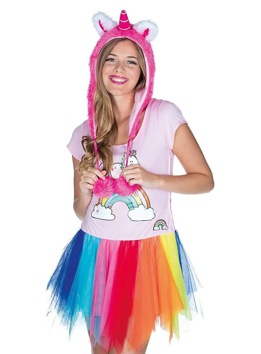 rubie-s-deluxe-nici-einhorn-theodor-pl-schm-tze-pink-einheitsgr-e image 1